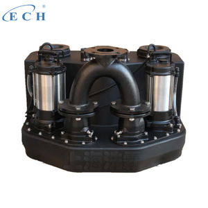 Equipo integrado de elevaci&oacute;n de aguas residuales